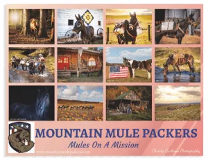 2025 Mountain Mule Packer Ranch Calendar