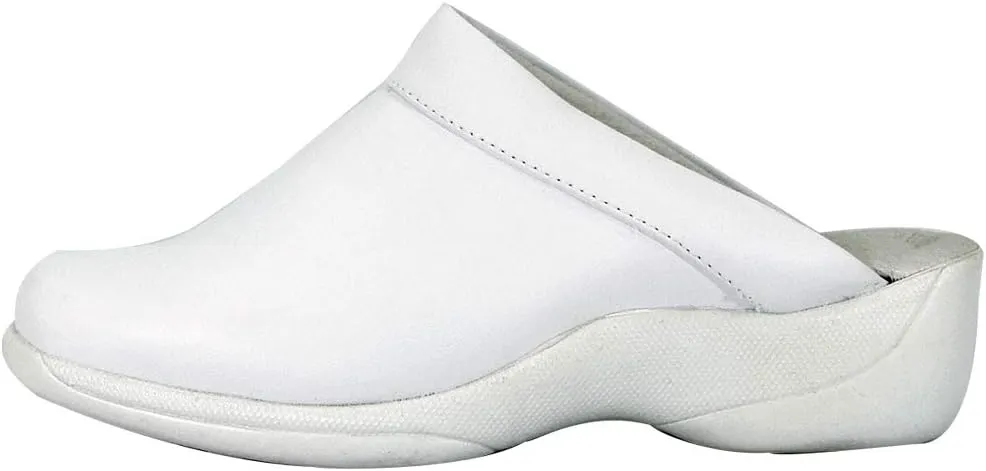 24 Hour Comfort Frida Women's Wide Width Cushioned Leather Mules
