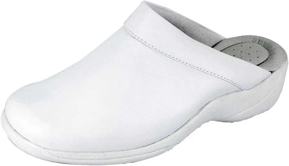 24 Hour Comfort Frida Women's Wide Width Cushioned Leather Mules