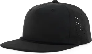 5 Panel Water Resistant and UPF 50  Golfer's Choice Snapback Cap