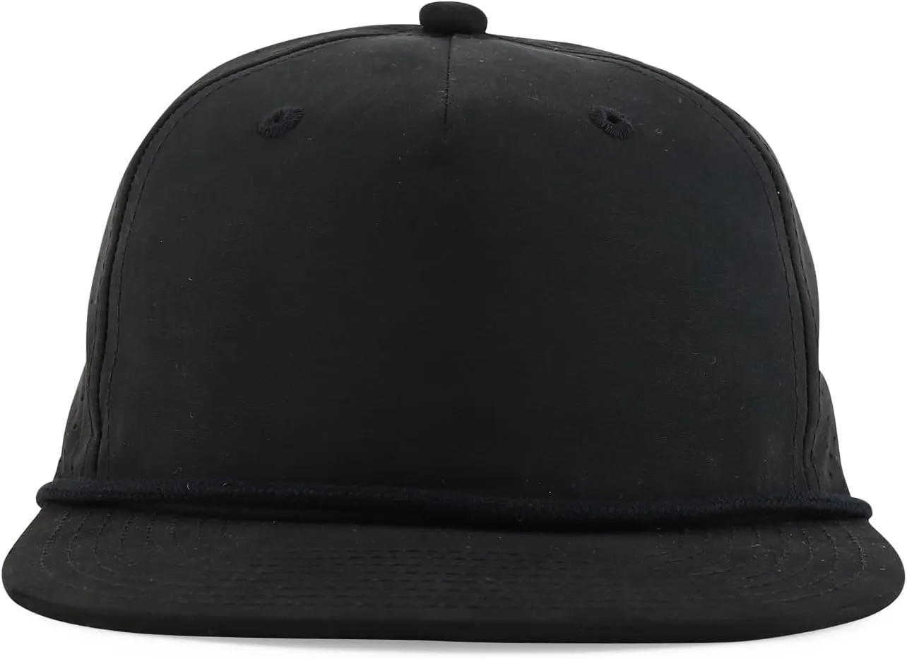 5 Panel Water Resistant and UPF 50  Golfer's Choice Snapback Cap