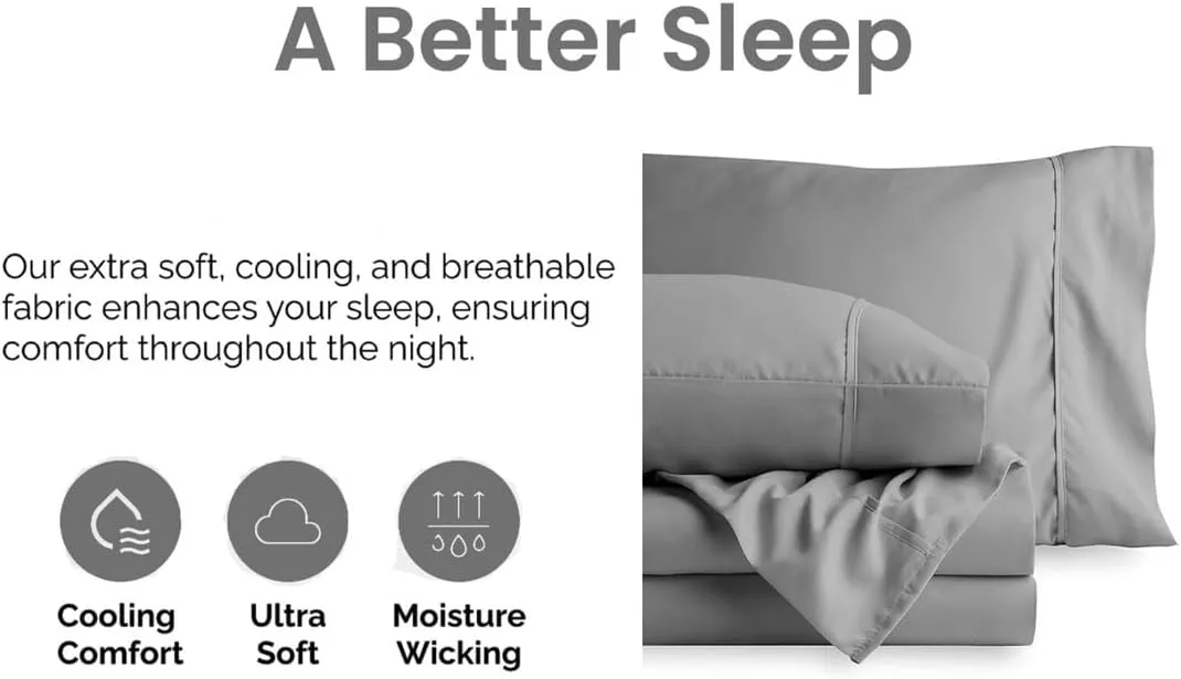 600 TC PercaleCotton Sheets for Full XL Size Bed - Percale Cotton Sheets Full XL Size Sheets Full XL Size Deep Pocket Cotton Bed Sheets Full XL Sheets Full XL Size Cotton Bedsheet Set Full XL Size