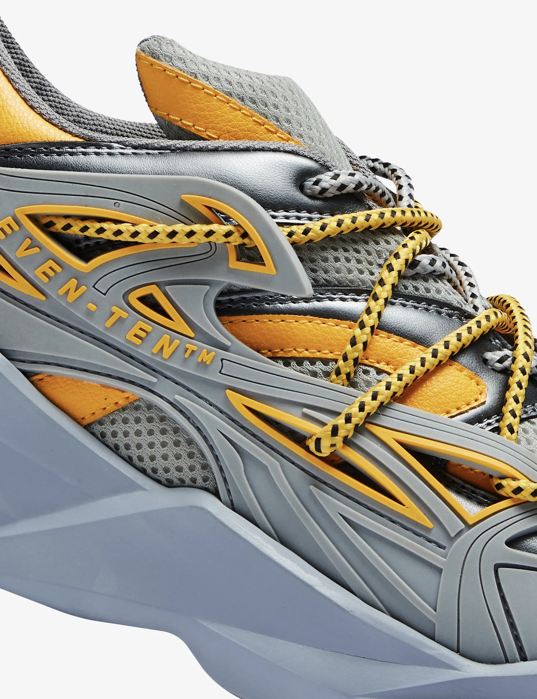 742 Canary Yellow Low-Top Chunky Sneakers
