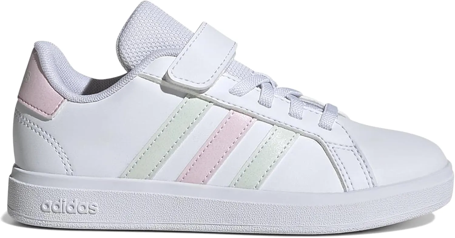 adidas Unisex-Child Grand Court 2.0 Shoes (Little Kid) Sneaker