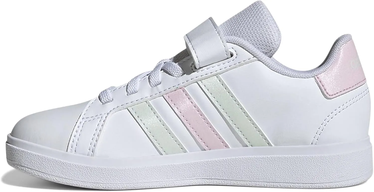 adidas Unisex-Child Grand Court 2.0 Shoes (Little Kid) Sneaker