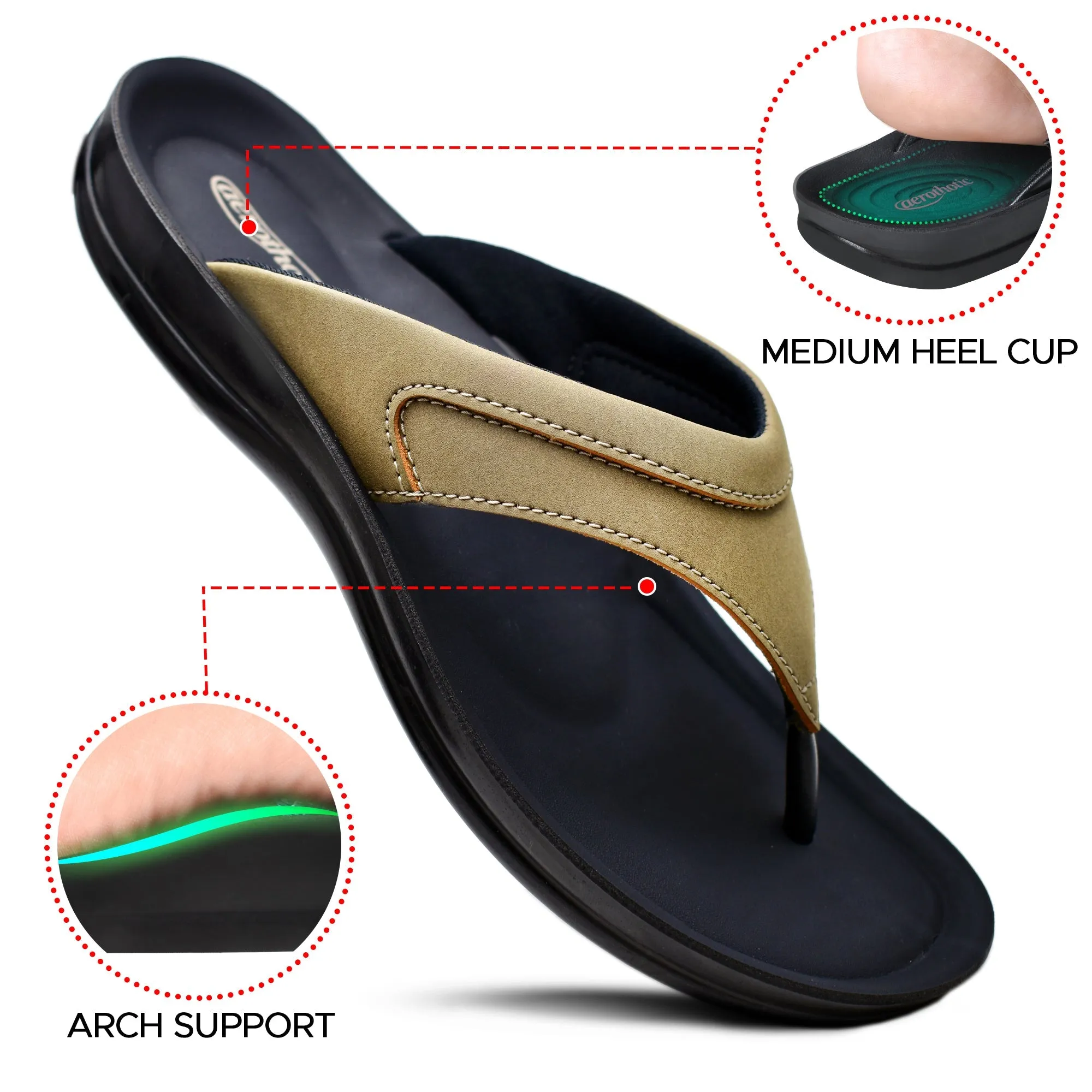 Aerothotic - Terrene Comfortable Slides For Women