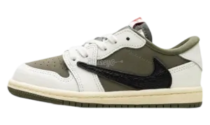 Air Jordan 1 Retro Low OG SP "Travis Scott Medium Olive" Toddler