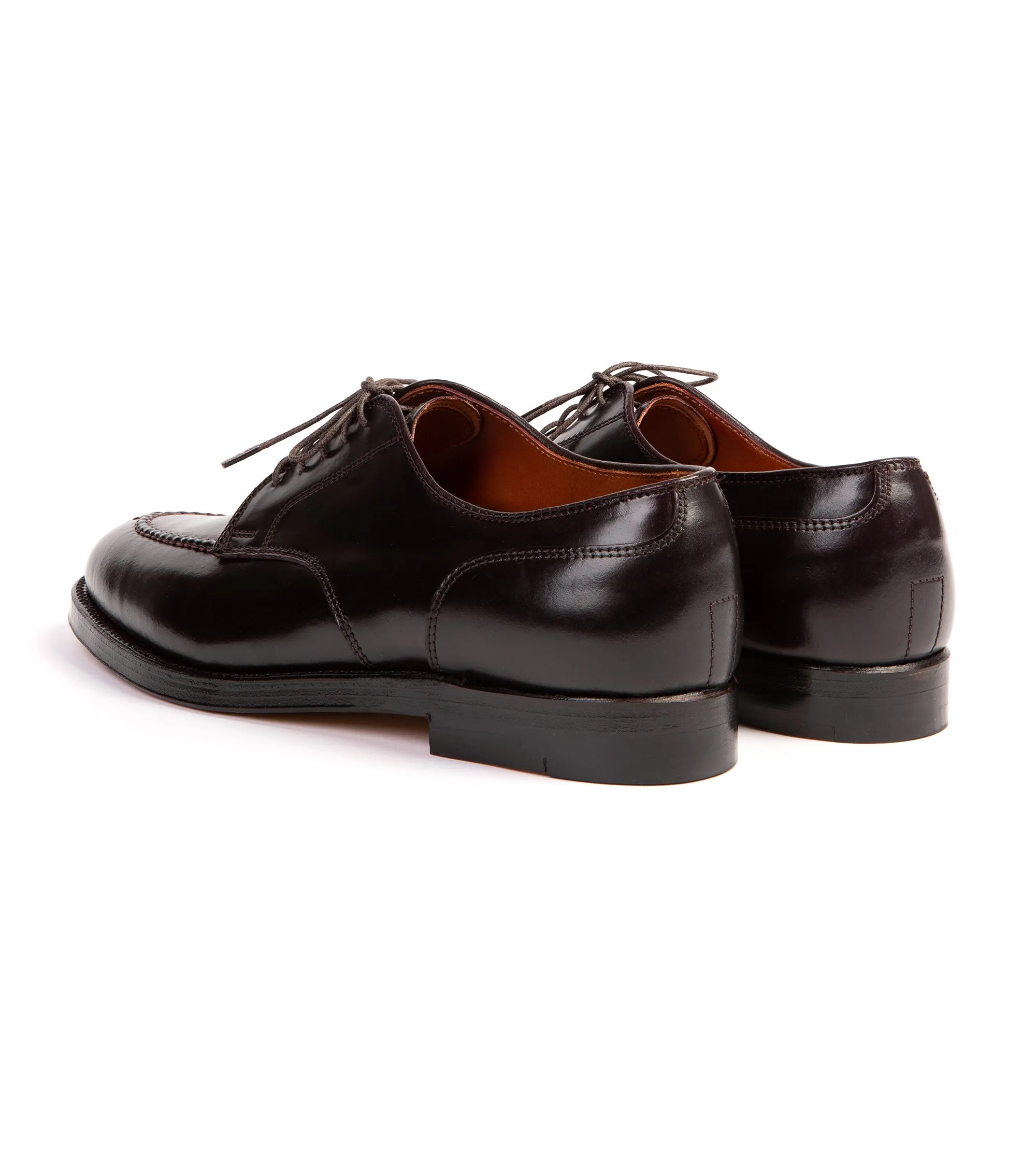 Alden Cordovan NST Blucher Shoe: Dark Burgundy 2210