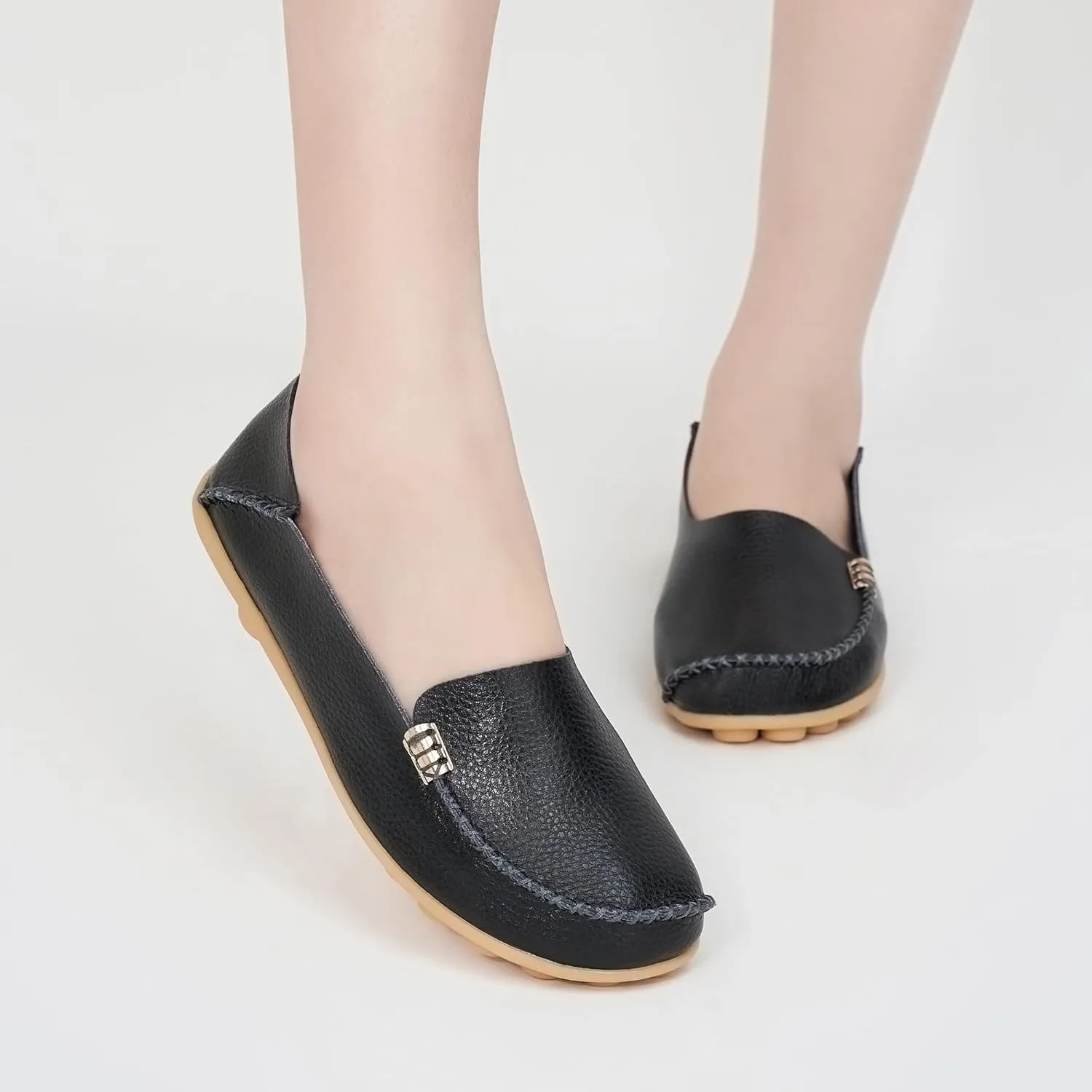 Alicegana Loafers for Women Shoes Casual: Slip on Flat Shoes Ladies Comfortable Dressy Moccasins Driving Penny Loafers
