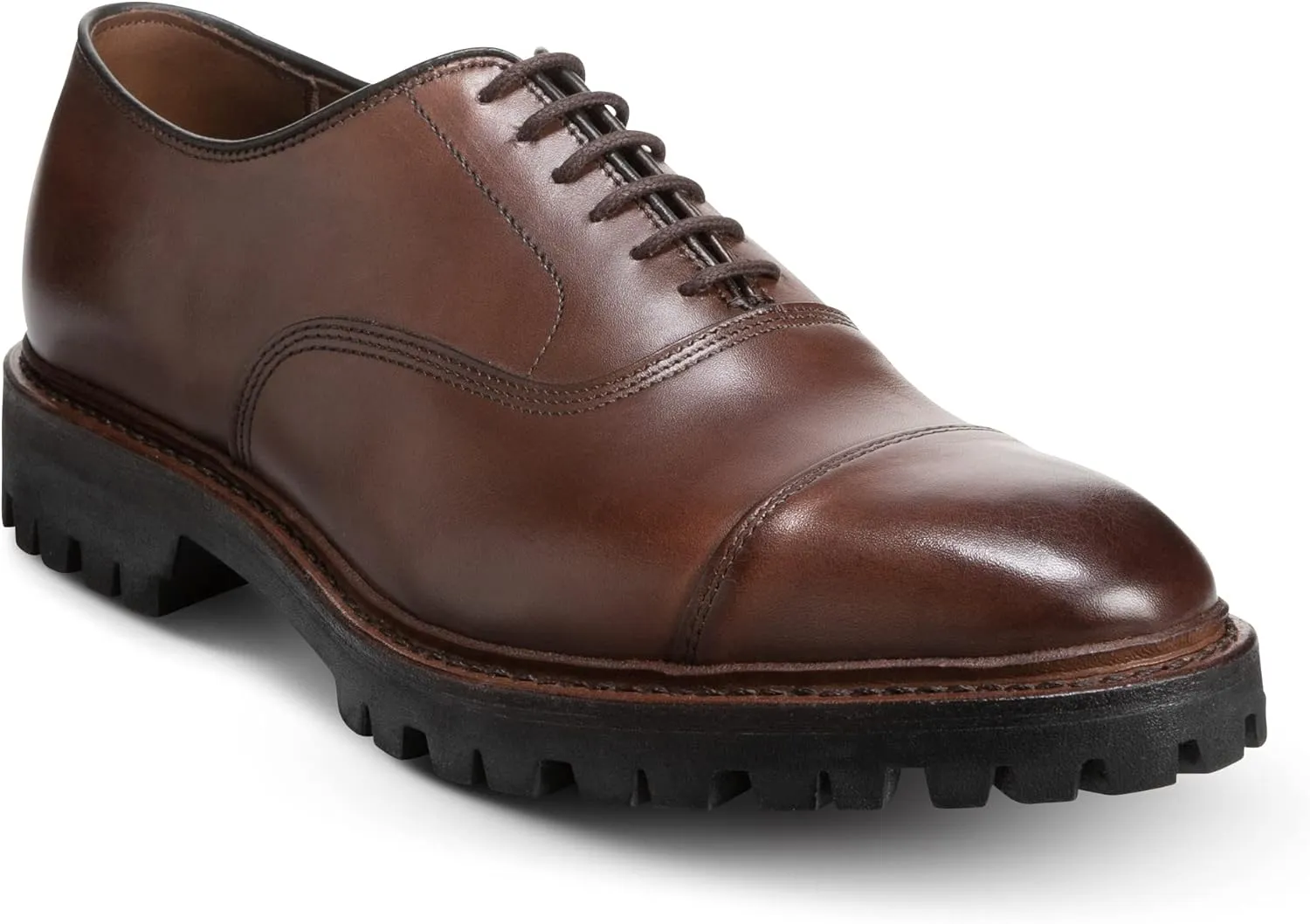 Allen Edmonds Men's Park Avenue Cap Toe Lace Up Leather Oxford Lug Dress Shoe