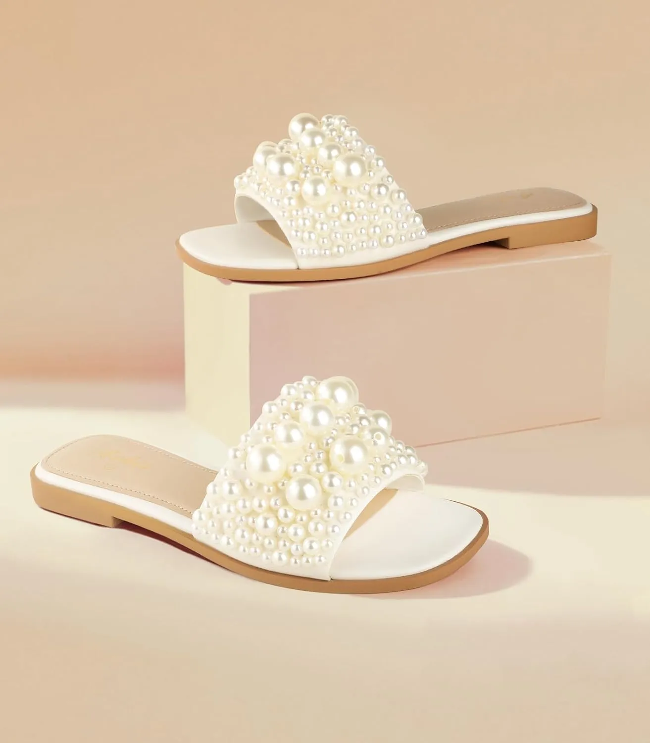 Ankis Black White Sandals Women Flat Sandals Comfortable Womens Slide Sandals Fashion Flat Sandals for Women 2025 Summer