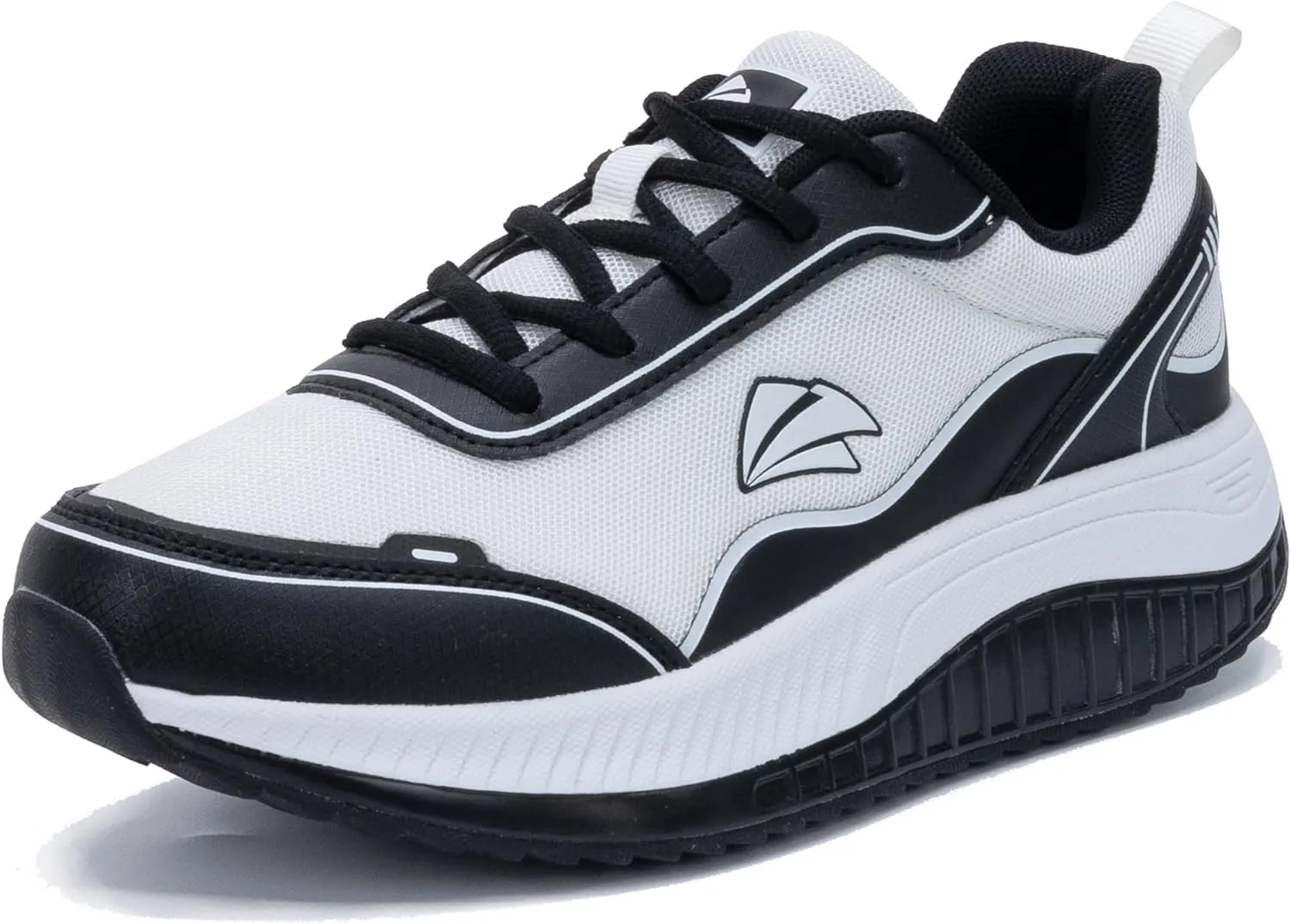 AOV Womens Walking Orthotic Shoes Lightweight Breathable Sneakers with Arch Support for Running Gym Workout Blackwhite 10