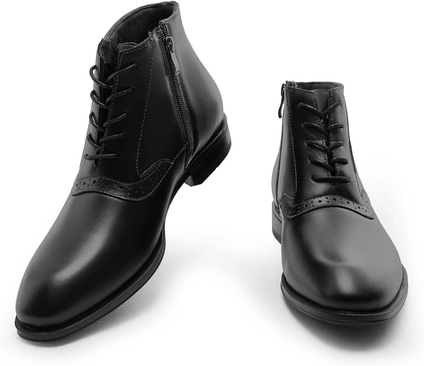 Arkbird Men's Brown Oxford Dress Boots