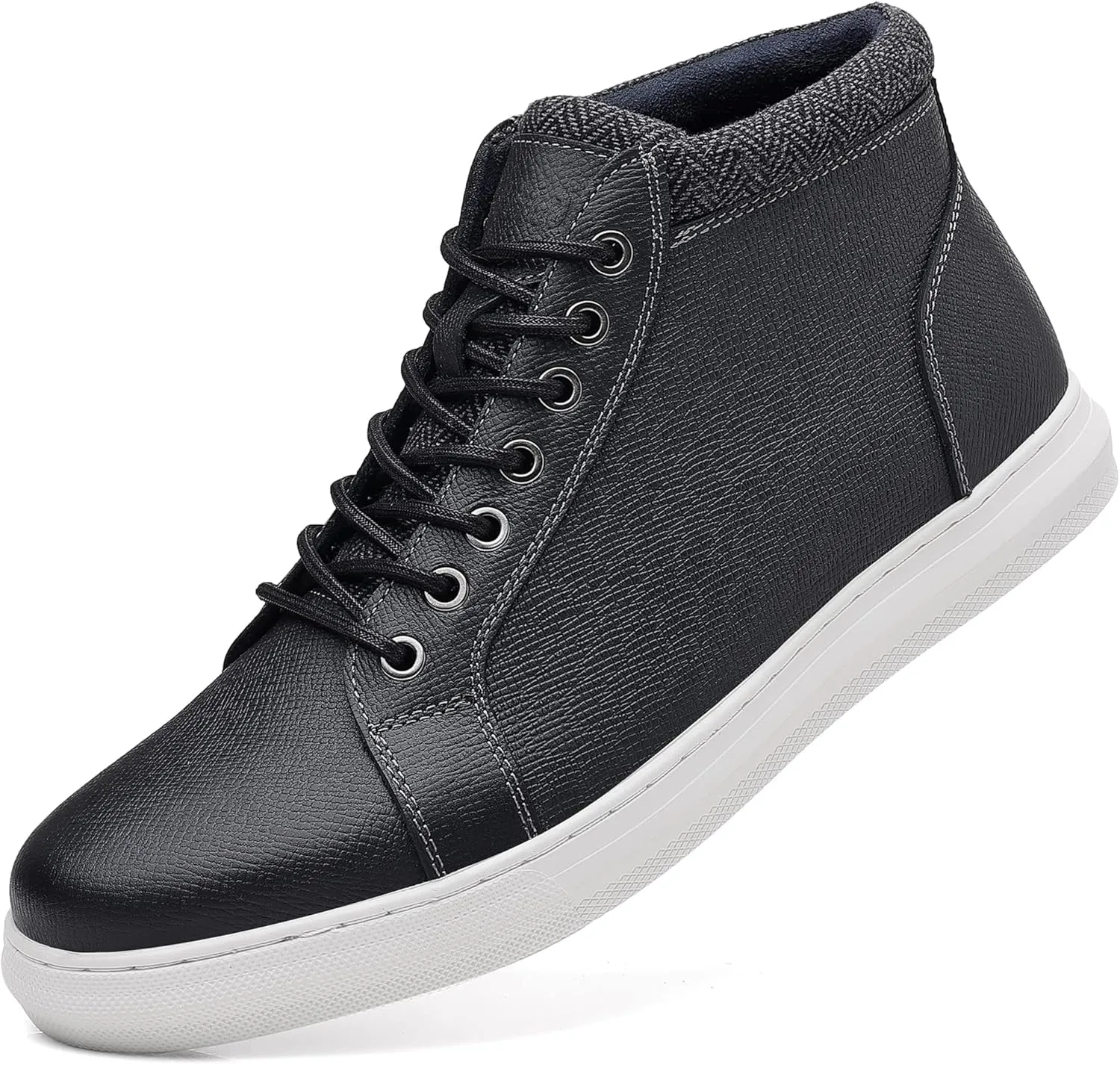 Arkbird Mens Leather Sneaker Fashion Classic Casual Chukka Ankle Boots for Men