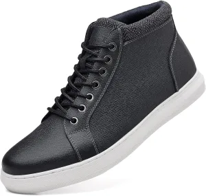 Arkbird Mens Leather Sneaker Fashion Classic Casual Chukka Ankle Boots for Men
