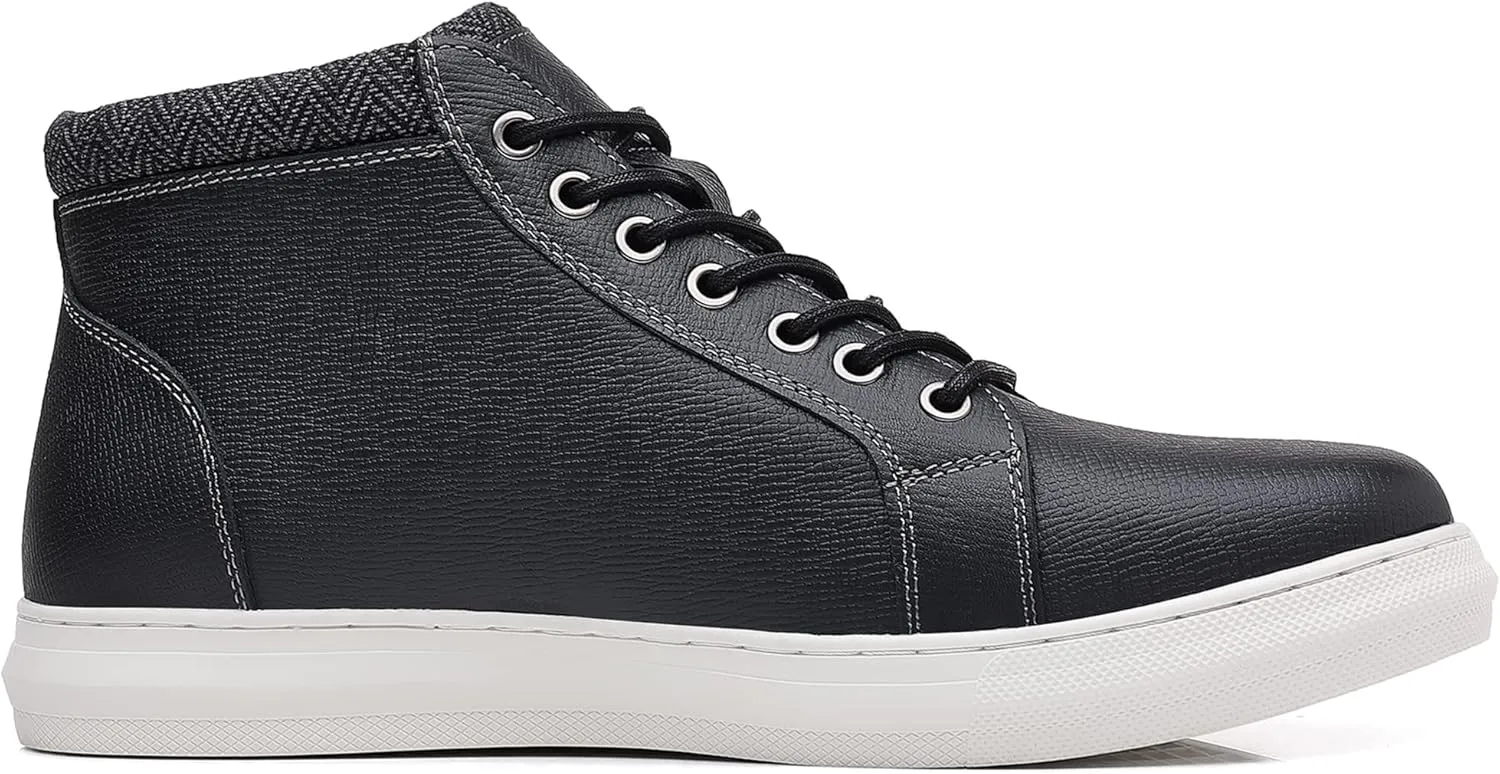 Arkbird Mens Leather Sneaker Fashion Classic Casual Chukka Ankle Boots for Men