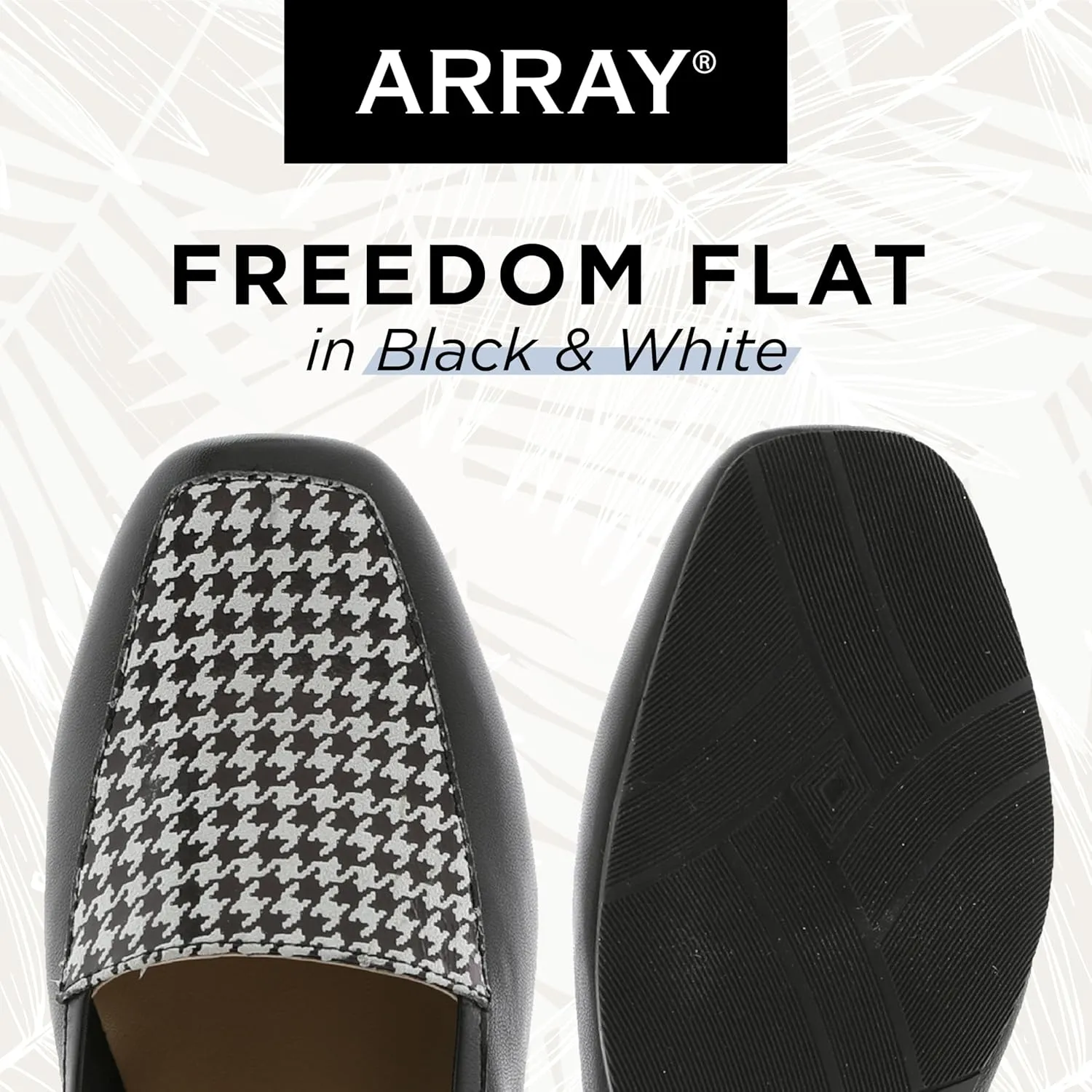 ARRAY Women’s Freedom Leather Slip-On Dress Flat
