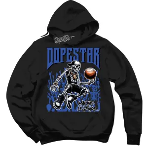 Astronomy Blue Dunk Sneaker Hoodie Making Legends Graphic