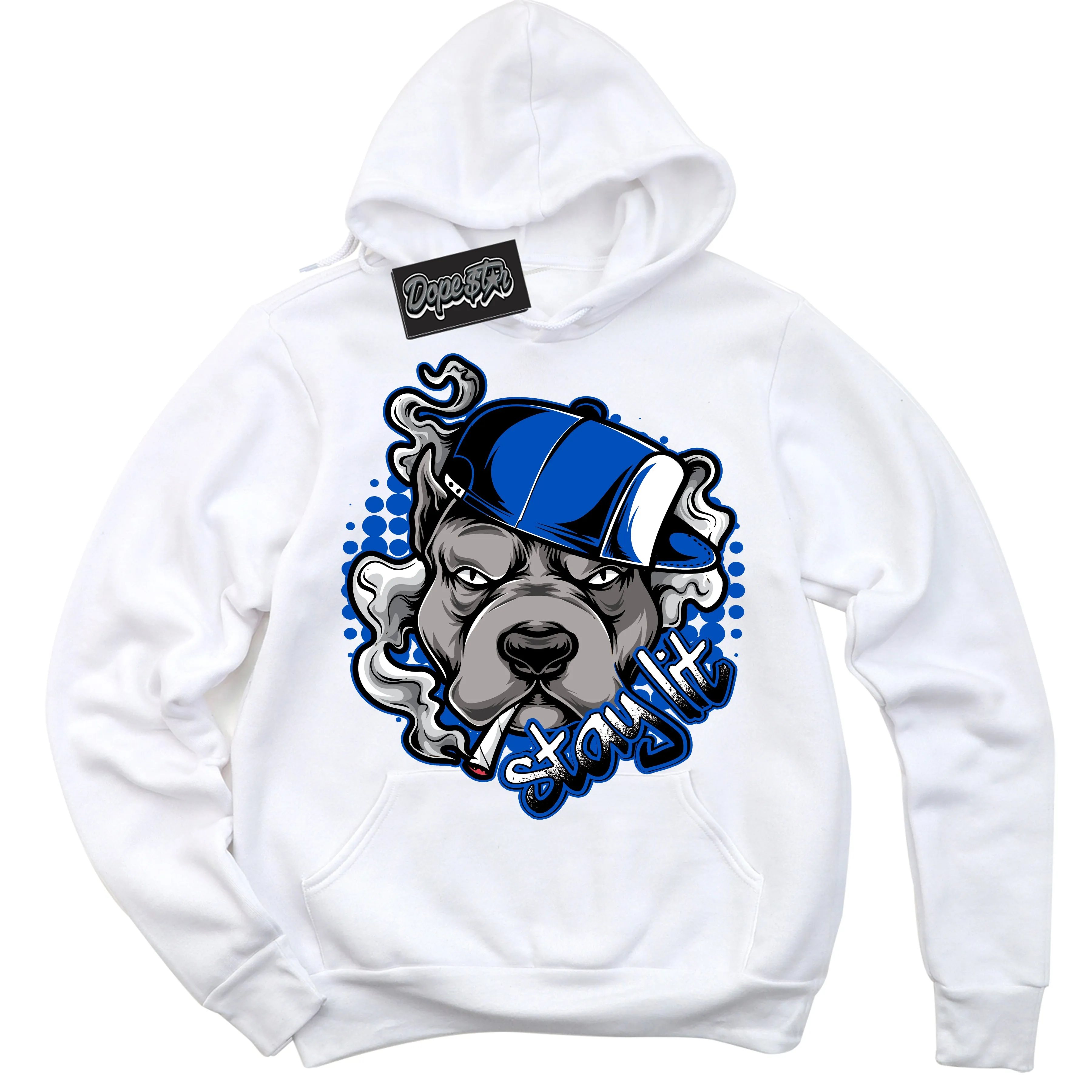 Astronomy Blue Dunk Sneaker Hoodie Stay Lit Graphic