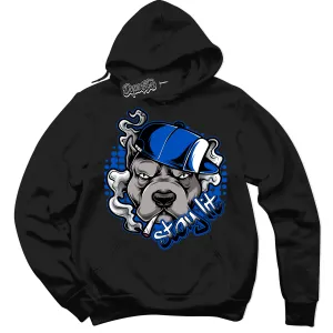 Astronomy Blue Dunk Sneaker Hoodie Stay Lit Graphic
