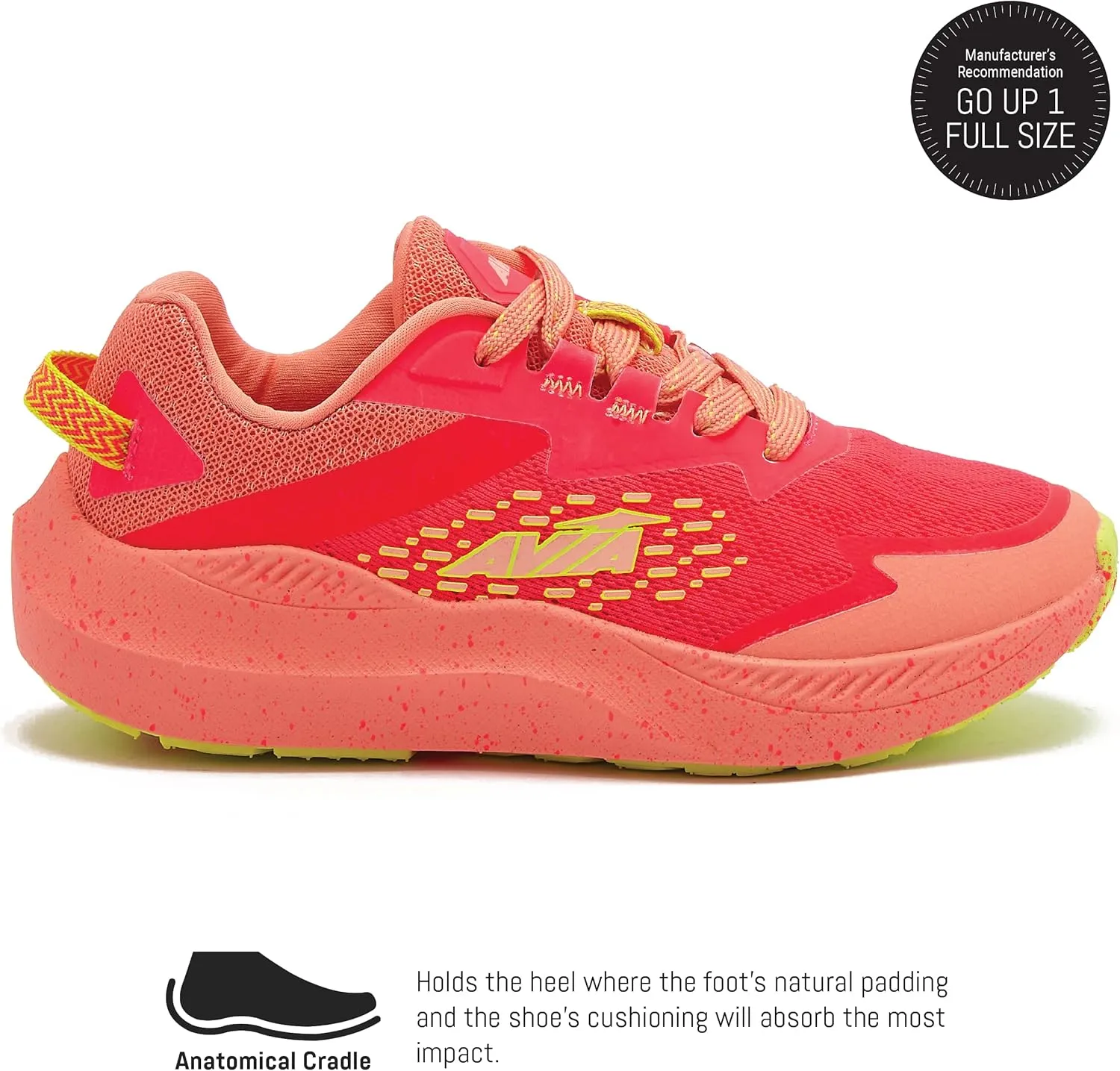 Avia Avi-Storm Girls' Sneakers - Lightweight Tennis, Athletic, Running Shoes for Girls - Toddler, Little Kid, and Big Kid Sizes 11 to 6