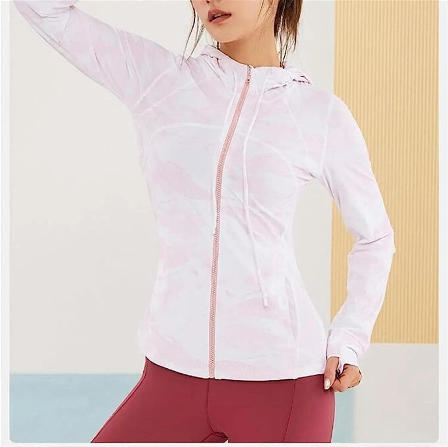 AYGJKIE Women Sun Protection Clothing Uv Protection Running Breathable SPF Jacket Slim Pressure Sun Block