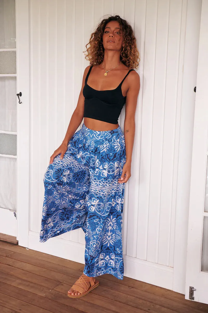 Azula Print Serge Pants - Jaase