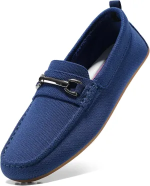 Bacia Knit Womens Loafers Comfortable Flat Dress Shoes for Office Work