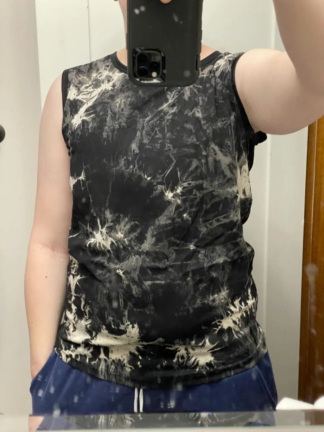 BaronHong Tomboy Built-in Chest Binder 3 Rows Clasp Masculine Tank Top Breathable Sturdy Stretchy