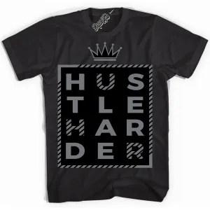 Barons 12s Sneaker Shirt Hustle Harder Graphic