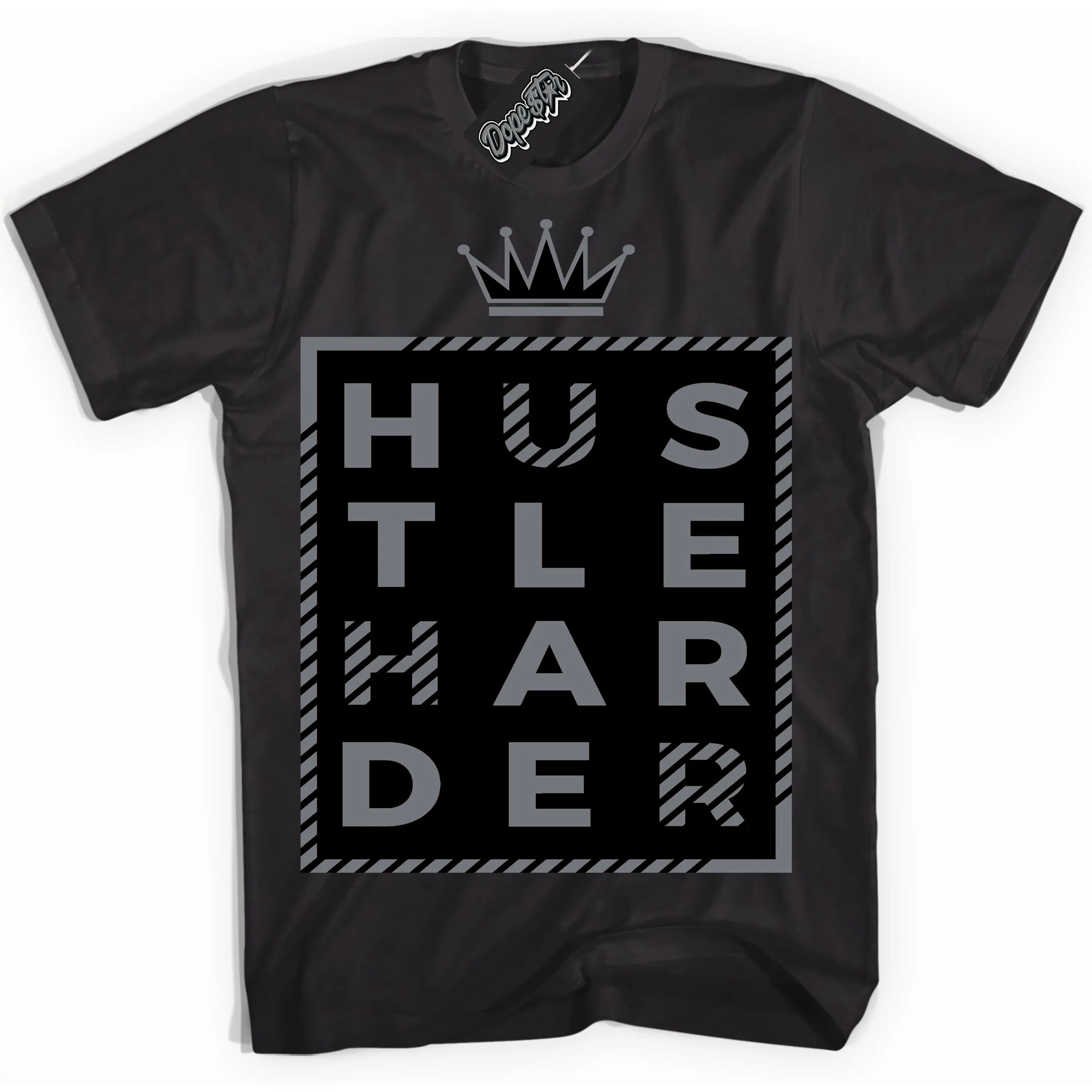 Barons 12s Sneaker Shirt Hustle Harder Graphic