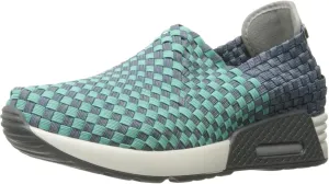 Bernie Mev womens Best Gem Fashion Sneaker, Light Jeans/Mint, 8.5 US