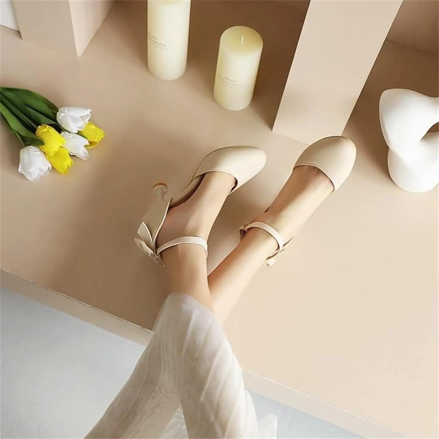 Big Kids Girls Dress Shoes Pumps High Heels High School Prom Shoes Sandals Shoes Girls Slip on Shoes