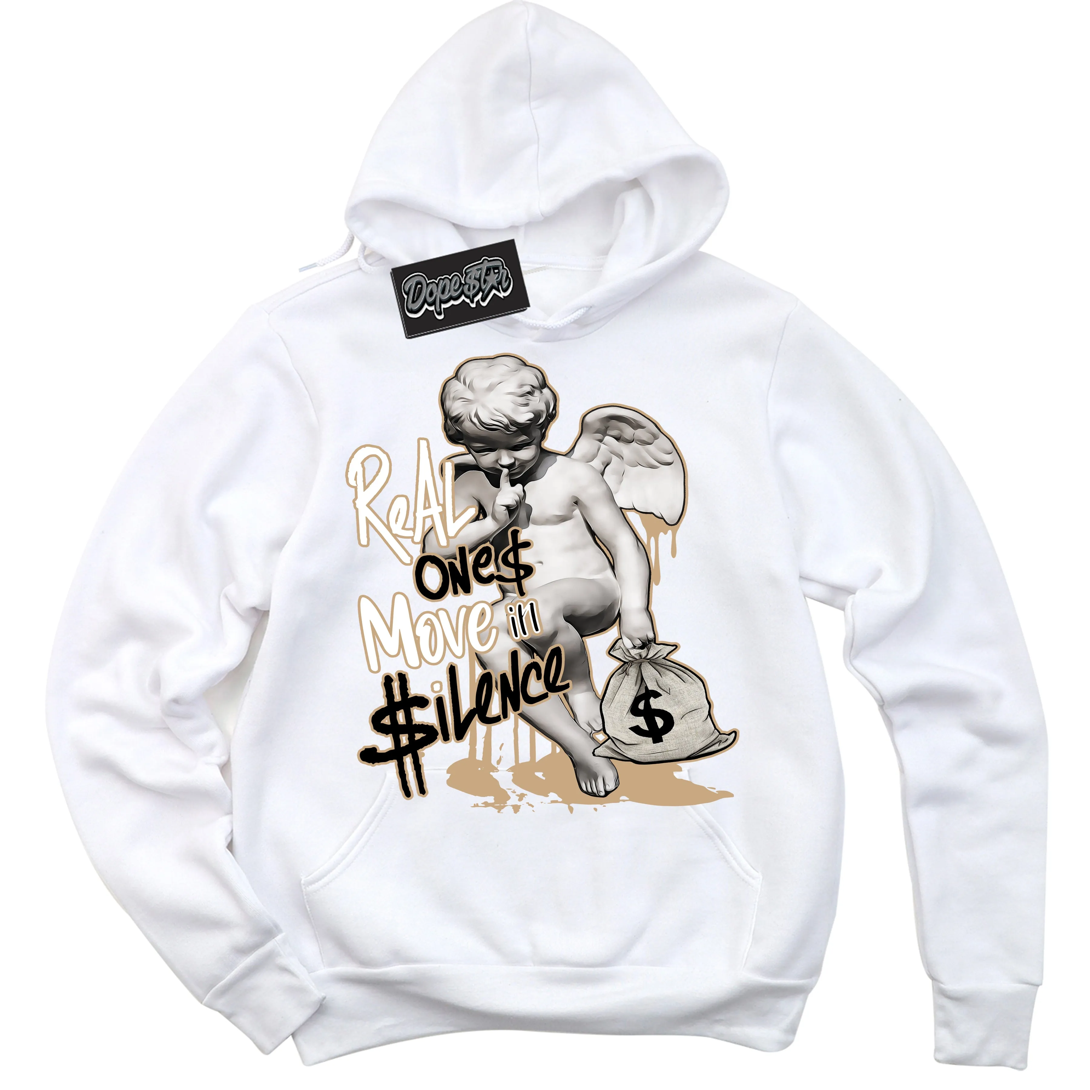Black Anthracite Sesame Dunk Sneaker Hoodie Real Ones Cherub Graphic