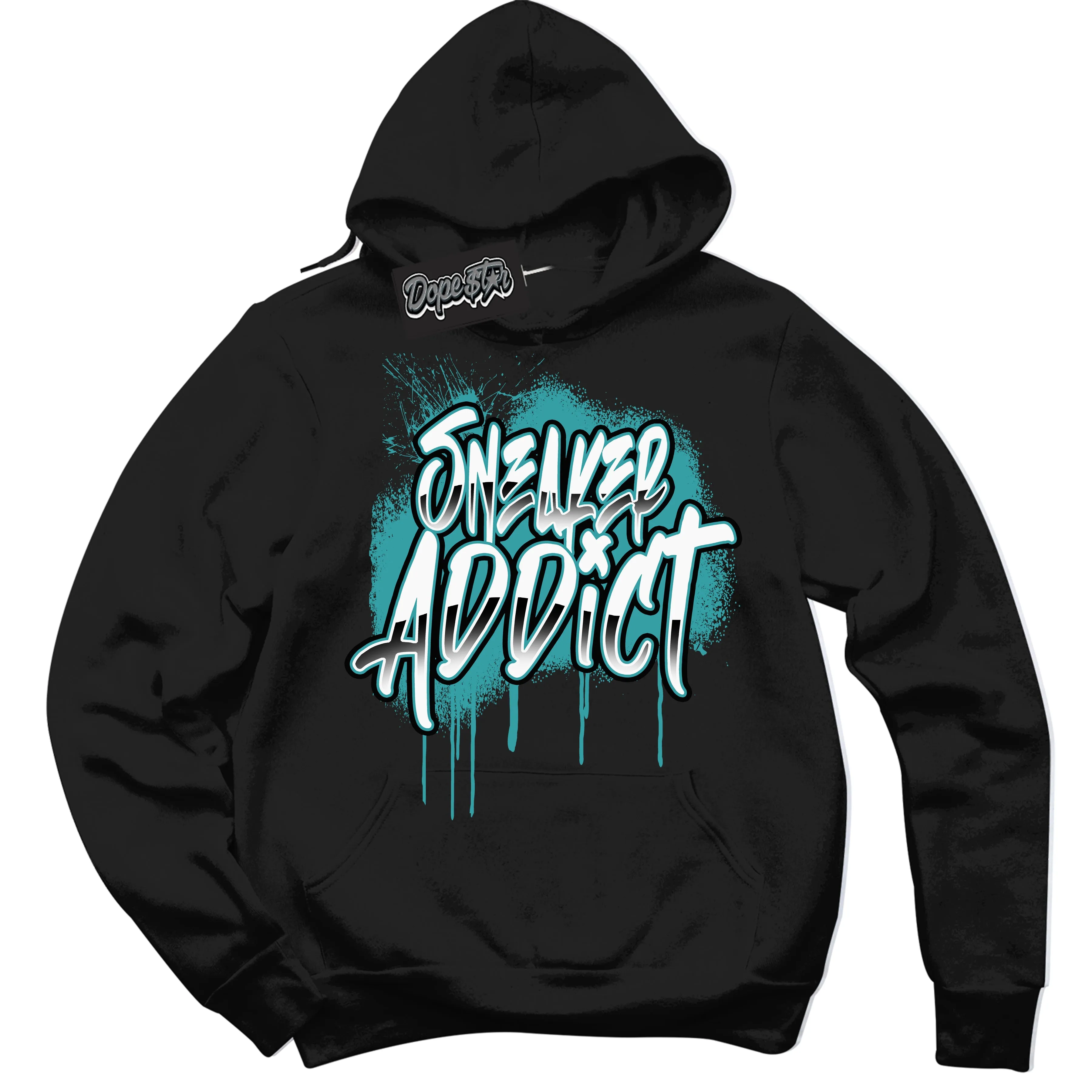 Black Dusty Cactus Dunk Sneaker Hoodie Sneaker Addict Graphic