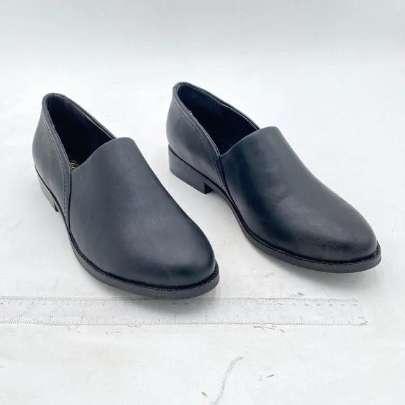 Black Oxford leather shoes work shoes casual shoes