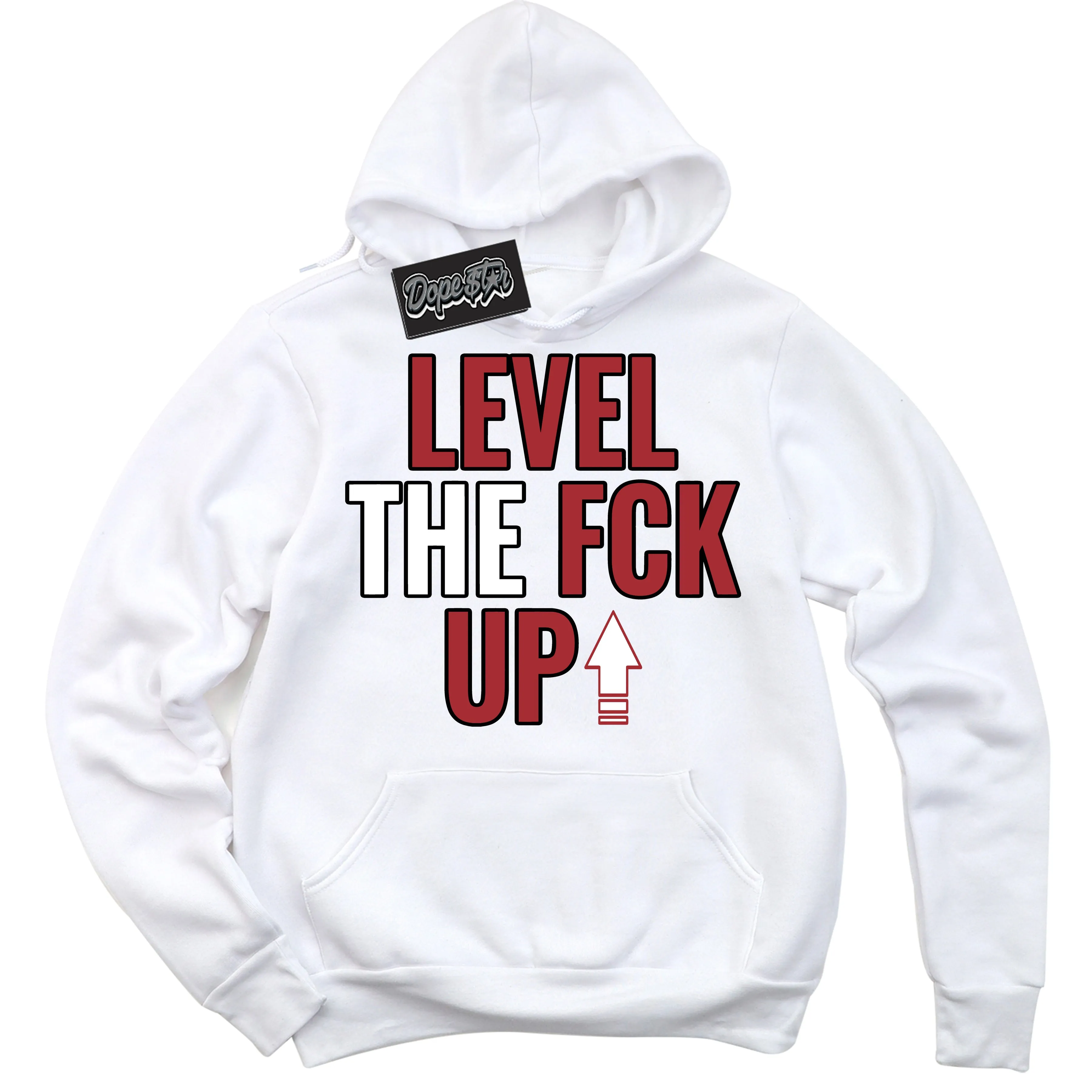 Black Toe Reimagined 1s Sneaker Hoodie Level The Fck Up Graphic