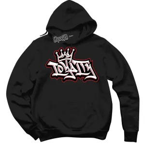 Black Toe Reimagined 1s Sneaker Hoodie Loyalty Crown Graphic