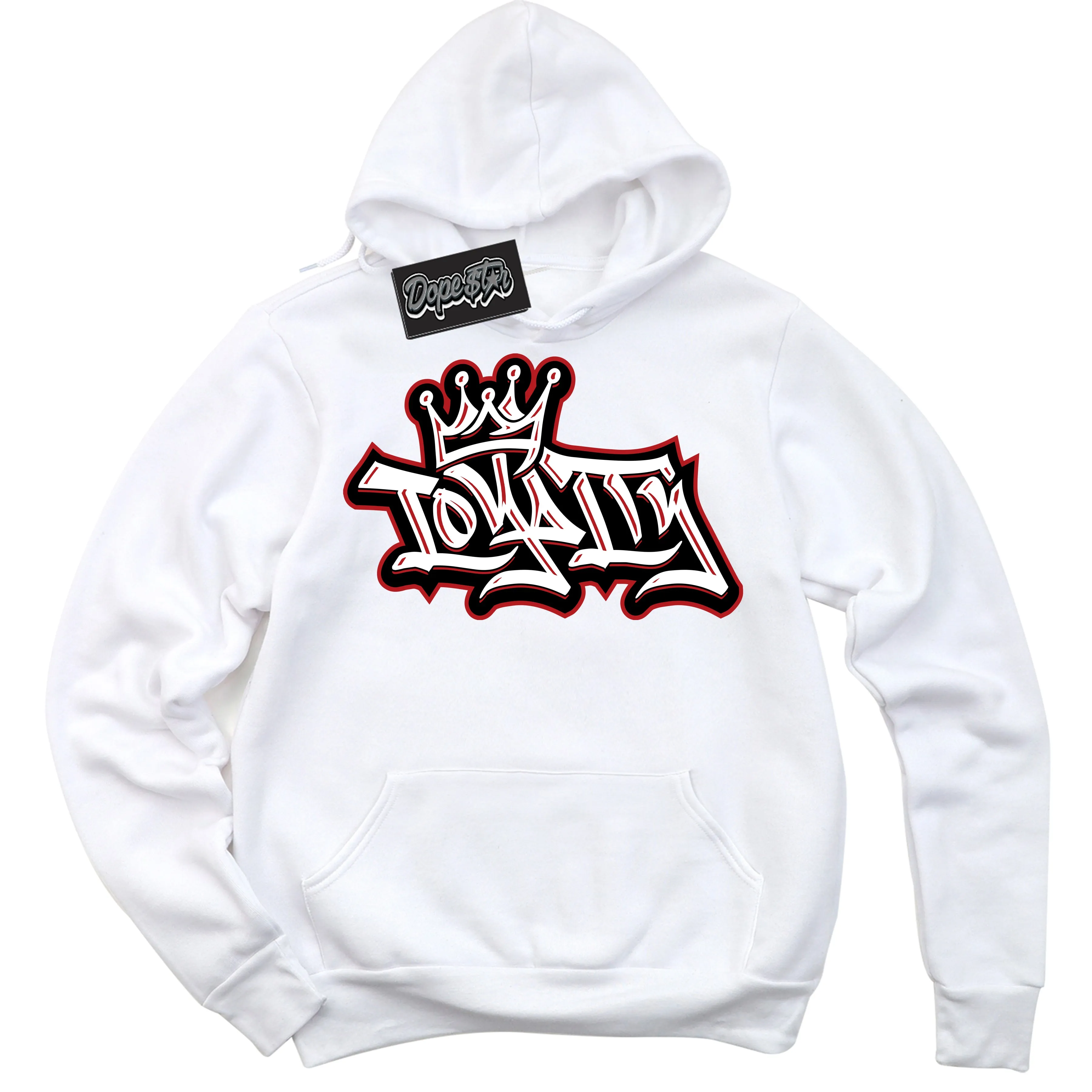 Black Toe Reimagined 1s Sneaker Hoodie Loyalty Crown Graphic