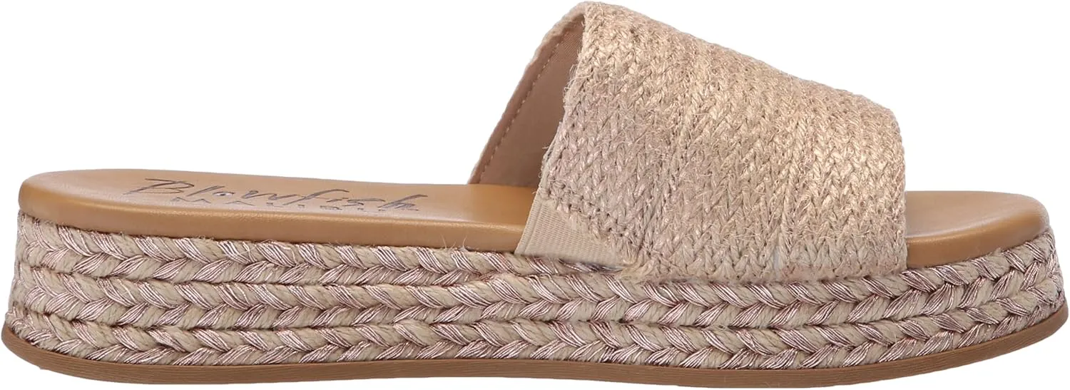 Blowfish Malibu Women's Marshlo-b Rope Espadrille Sandal Slide