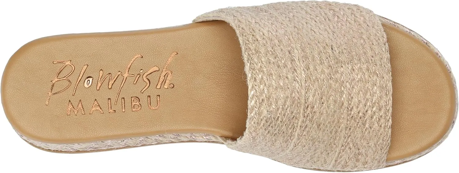 Blowfish Malibu Women's Marshlo-b Rope Espadrille Sandal Slide