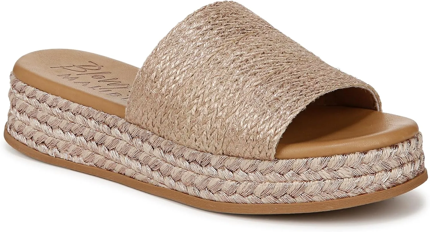 Blowfish Malibu Women's Marshlo-b Rope Espadrille Sandal Slide