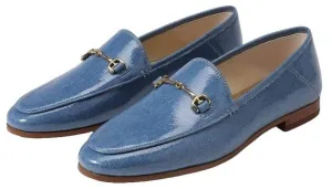 Blue Reliable customer service Toe Almond Classic Leather Loraine Nova Unique Vamp Sam Edelman Loafers Slip On