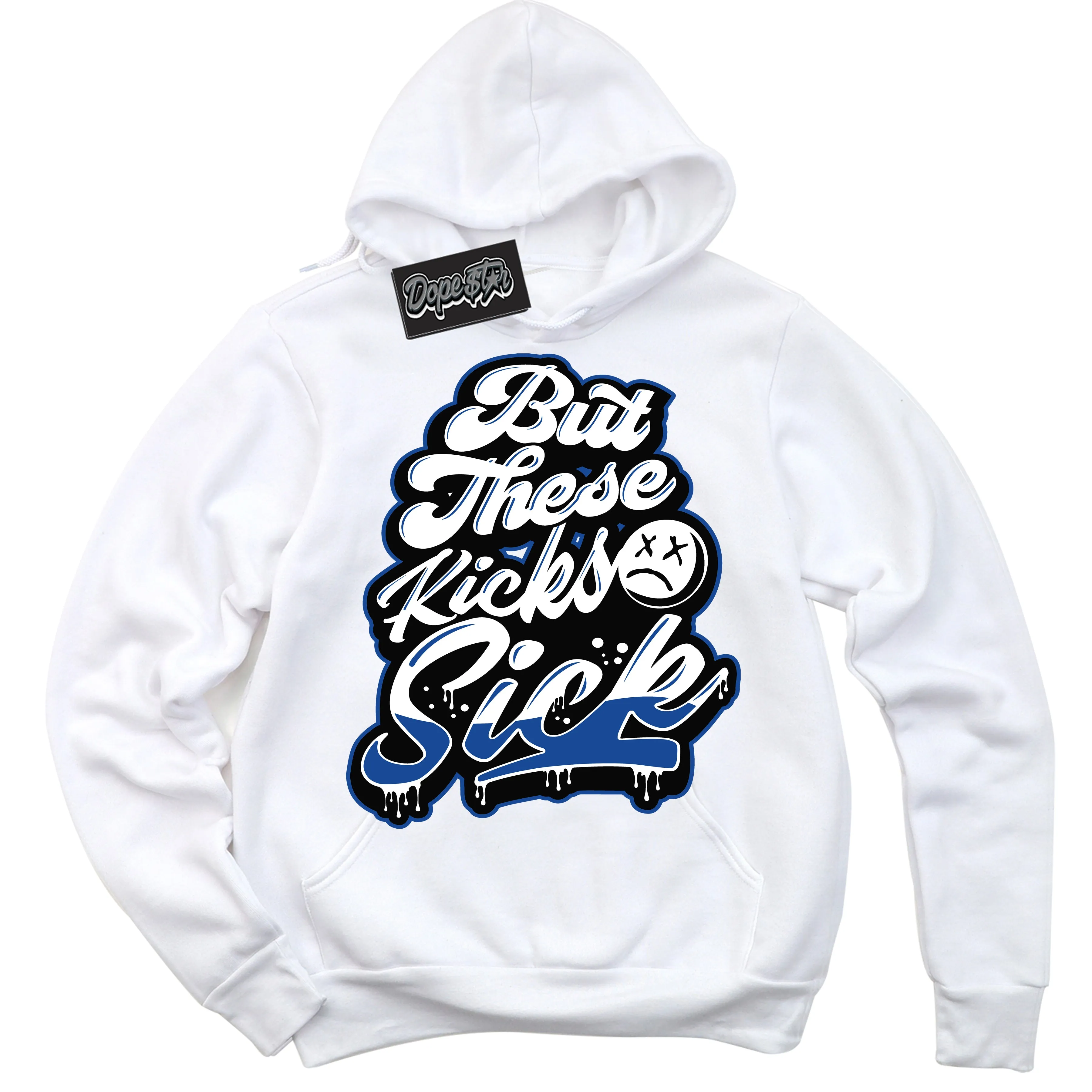 Blueberry 12s Sneaker Hoodie Kick Sick Graphic
