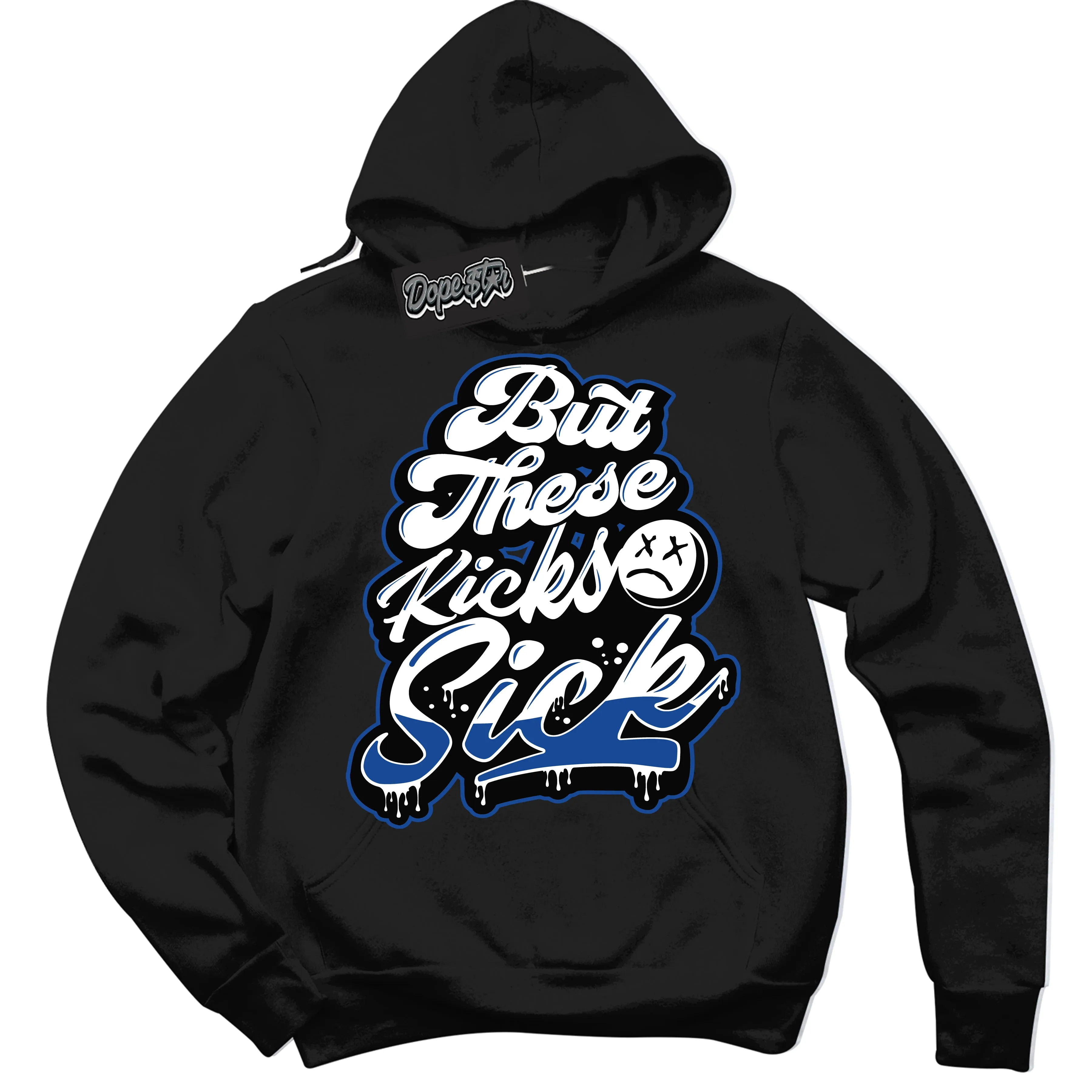 Blueberry 12s Sneaker Hoodie Kick Sick Graphic