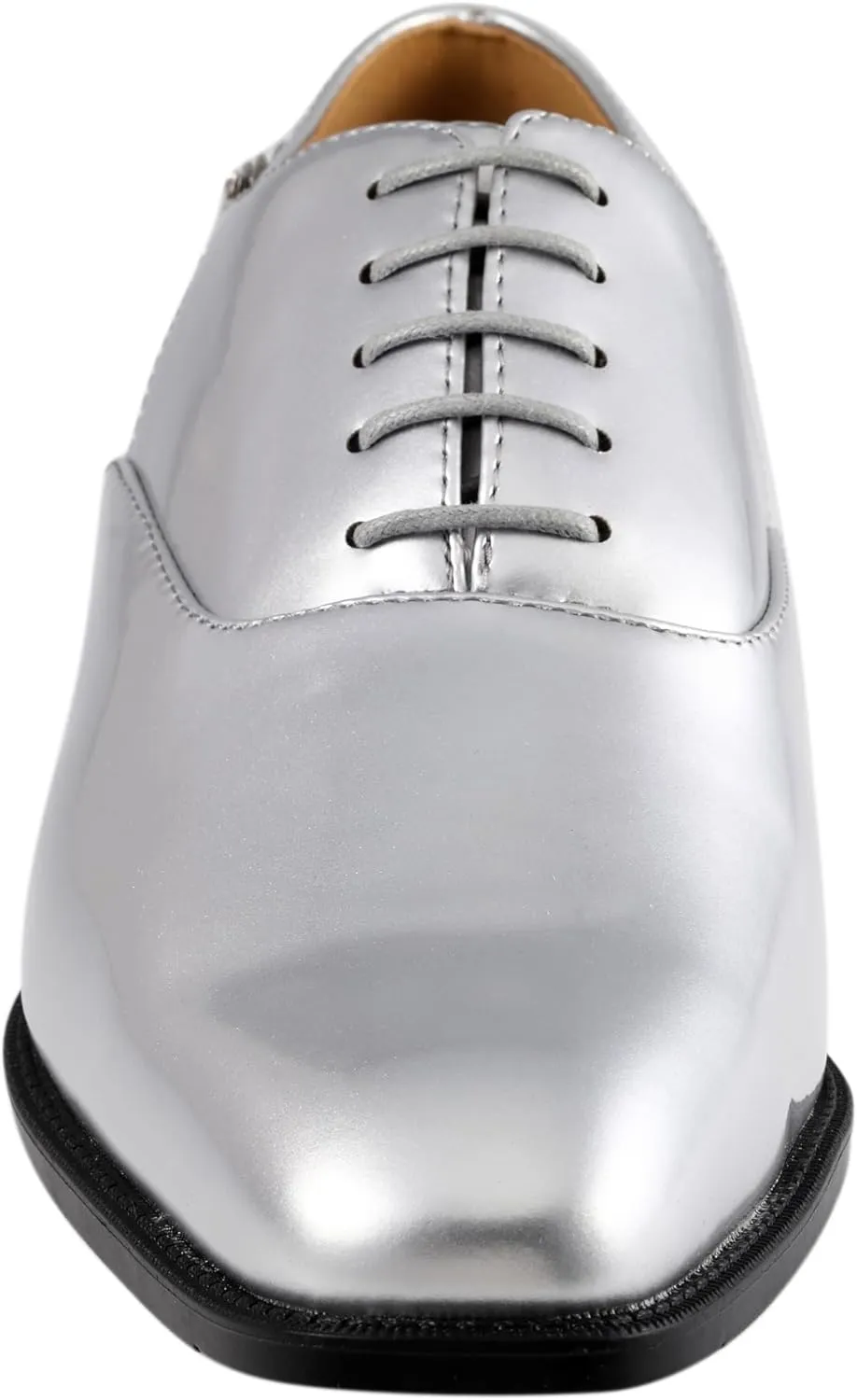 Bolano Men's Oxford Dress Shoes - Chainz Model with Cuban Heel and Lace-Up Closure