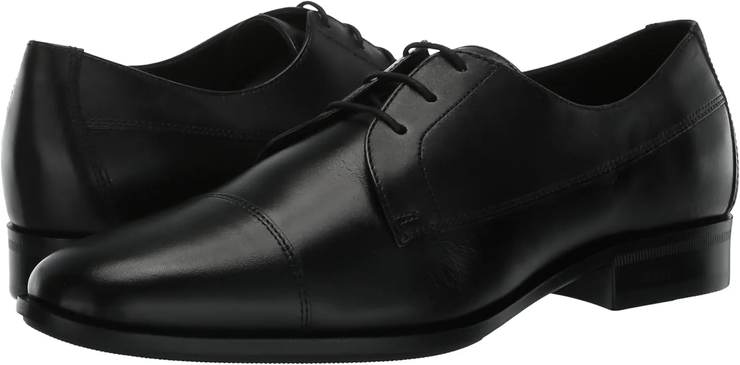 BOSS Men's Colby Smooth Leather Derby Dress Shoe Oxford