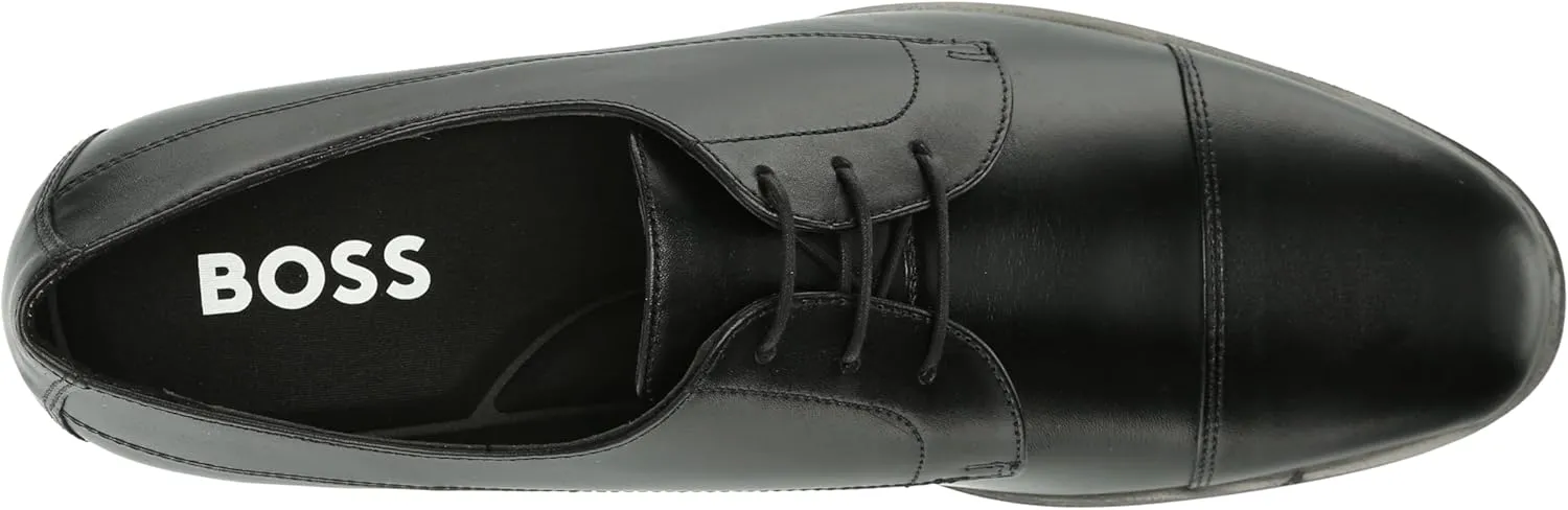 BOSS Men's Colby Smooth Leather Derby Dress Shoe Oxford