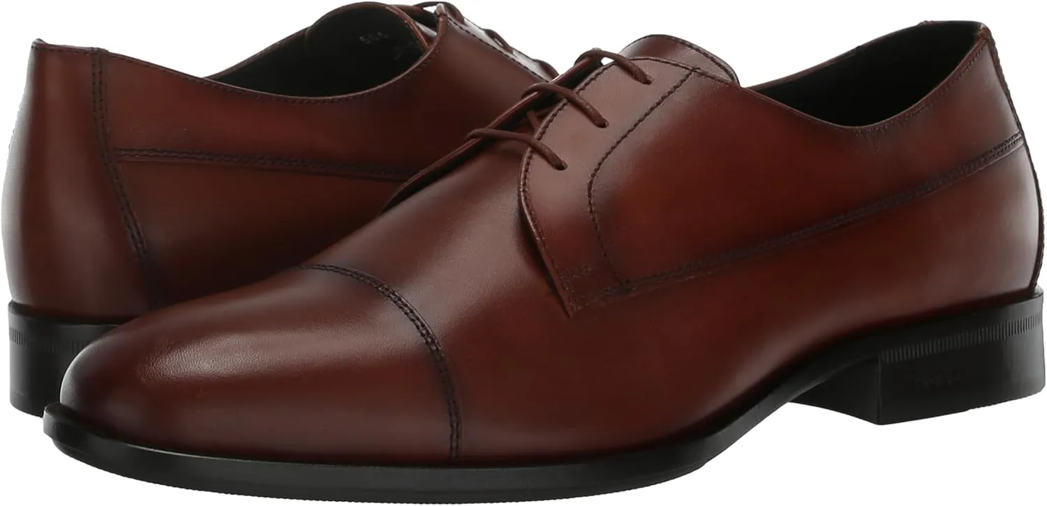 BOSS Men's Colby Smooth Leather Derby Dress Shoe Oxford