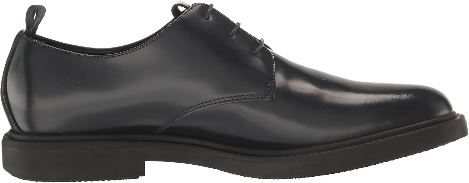 BOSS Men's Larry Brush Off Leather Derby Dress Shoe Oxford